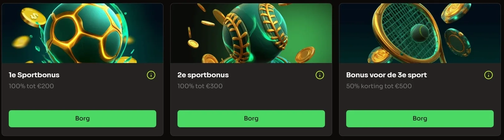 Sport Welkomstbonus